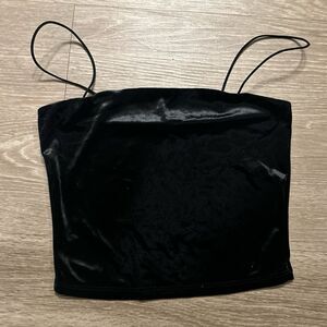 Garage Velvet Bungee Cami Tank Top